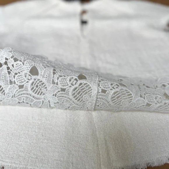 Zara Woman white top size S - Picture 9 of 11